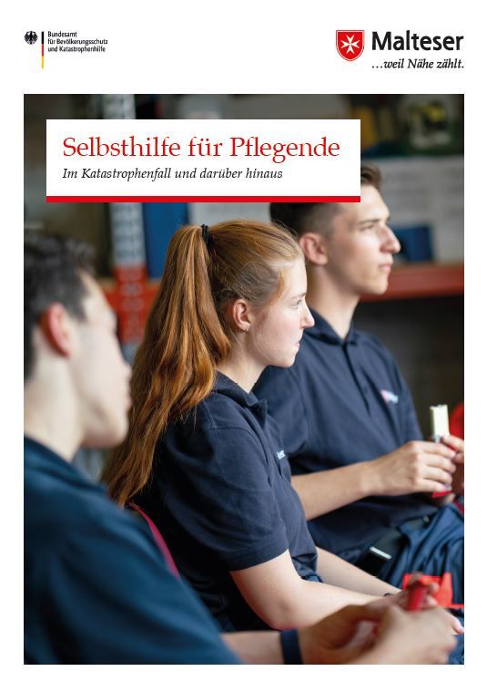 Titelbild Broschüre "Selbsthilfe für Pflegende"