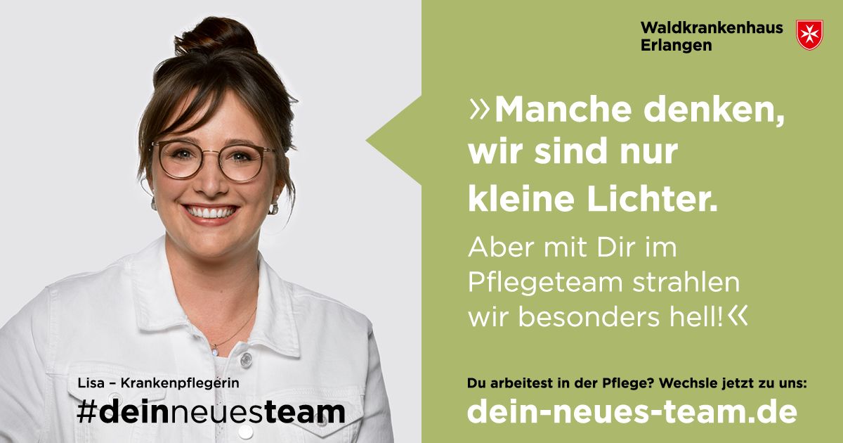 dein-neues-team im Waldkrankenhaus Erlangen