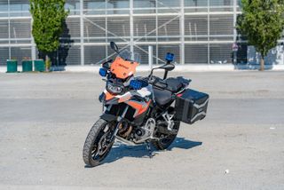 Motorrad der Einsatzdienste Passau