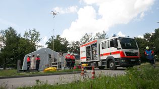 Foto einer Katastrophenschutzübung