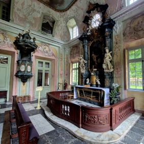 Altar der Kapelle Schloss Clemenswerth