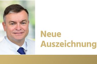 Porträt eines Arztes mit Text zur Auszeichnung als FOCUS TOP-Mediziner 2024 im Bereich Osteoporose.