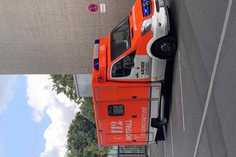 Der speziell ausgestattete Rettungswagen für die Telenotarzt Arbeit