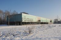 Kelten- und Römer Museum im Schnee