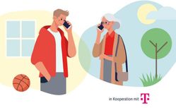 Mit dem Plaudernetz der Malteser findet man jemanden zum Reden – ganz einfach und kostenlos übers Telefon! Foto: Malteser