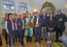 Großer Dank gilt neben Marie-Luise Marjan auch allen Ehrenamtlichen (Foto) die den Gästen des KulTour-Begleitdienst einen wunderschönen Frühlingstag im Bergischen ermöglichten.