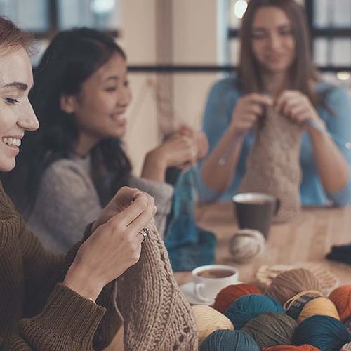 Stricken und Häkeln