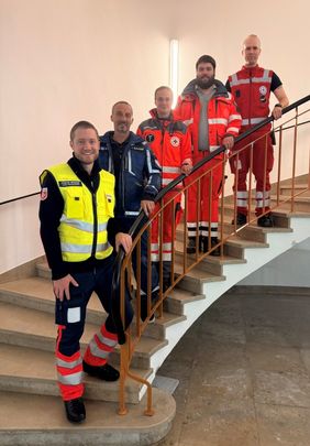 Gruppenbild der Einsatzleitung
