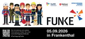 Grafik zur Ankündigung der Funke Veranstaltung