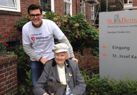 Malteser Social Day, im Jahr 2017 kurz vor der Bundestagswahl im September