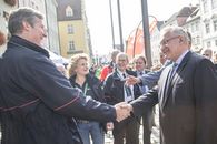 Bayerischer Innenminister Herrmann besucht den Bundeswettbewerb in Landshut