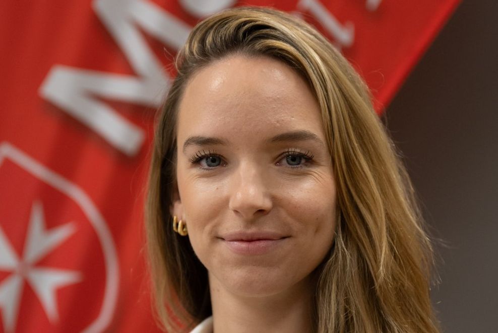 Malteser Mitarbeiterin Franziska