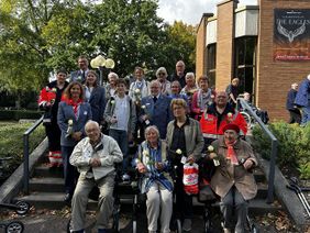 Die Pilgergruppe aus dem Kreis Lippe