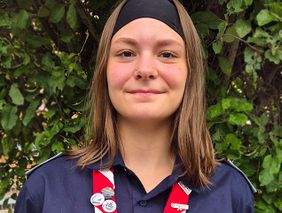 Foto © Paul Häb/Malteser - Will anderen helfen und gemeinsam mit der Malteser Jugend etwas verändern - Samantha Jed (16), dieses Jahr gewählt als Jugendvertreterin in den Diözesanjugendführungskreis (DJFK) der Malteser Jugend im Bistum Limburg.