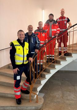 Gruppenbild der Einsatzleitung