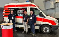 Gruppenbild der Delegation der Malteser Rheine.