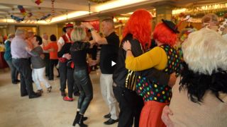 Screenshot vom Beitrag Seniorenball auf NiederbayernTV