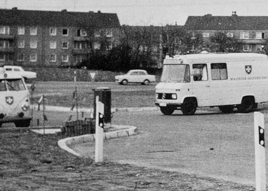 Ebenfalls 1961 ging der Rettungsdienst an den Start.