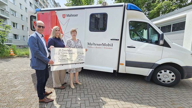 Spende für das MalteserMobil