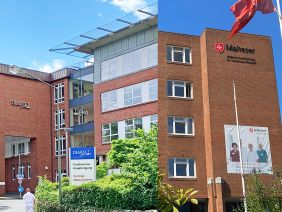 Malteser Krankenhaus und Diako Krankenhaus in Flensburg