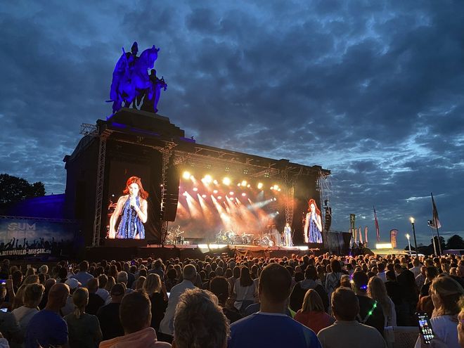 Der Auftritt von Andrea Berg beim Kaiserfestival 2026 am Deutschen Eck in Koblenz