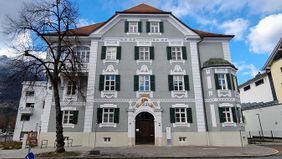 Auf dem Foto zu sehen ist die Fassade des Leifheit ServiceZentrums.