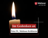 Die Malteser in Kelkheim trauern um ihren Weggefährten Peter W.