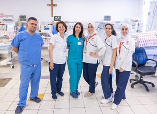 Team im Krankenhaus Bethlehem