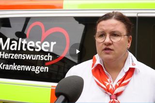 Sabine Grundmüller im Interview vor dem HKTW