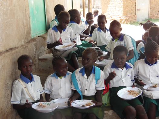 Schulspeisung im Südsudan