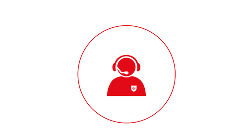 Icon eines Mitarbeitendes der Malteser Hausnotrufzentrale.