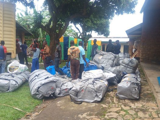 Ebola-Isolierstation in der DR Kongo