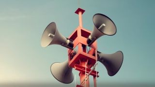 Nahaufnahme von Sirenen, welche einen Notallalarm auslösen können.