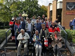 Die Pilgergruppe aus dem Kreis Lippe