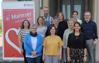 Gruppenfoto der Trauerbegleitenden
