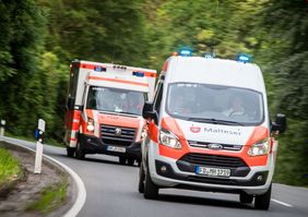 Zuverlässig und sicher: Rettungsdienst und Krankentransport der Malteser. Foto: Lux