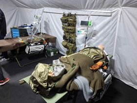 Messeeindruck bei der Bundeswehr.