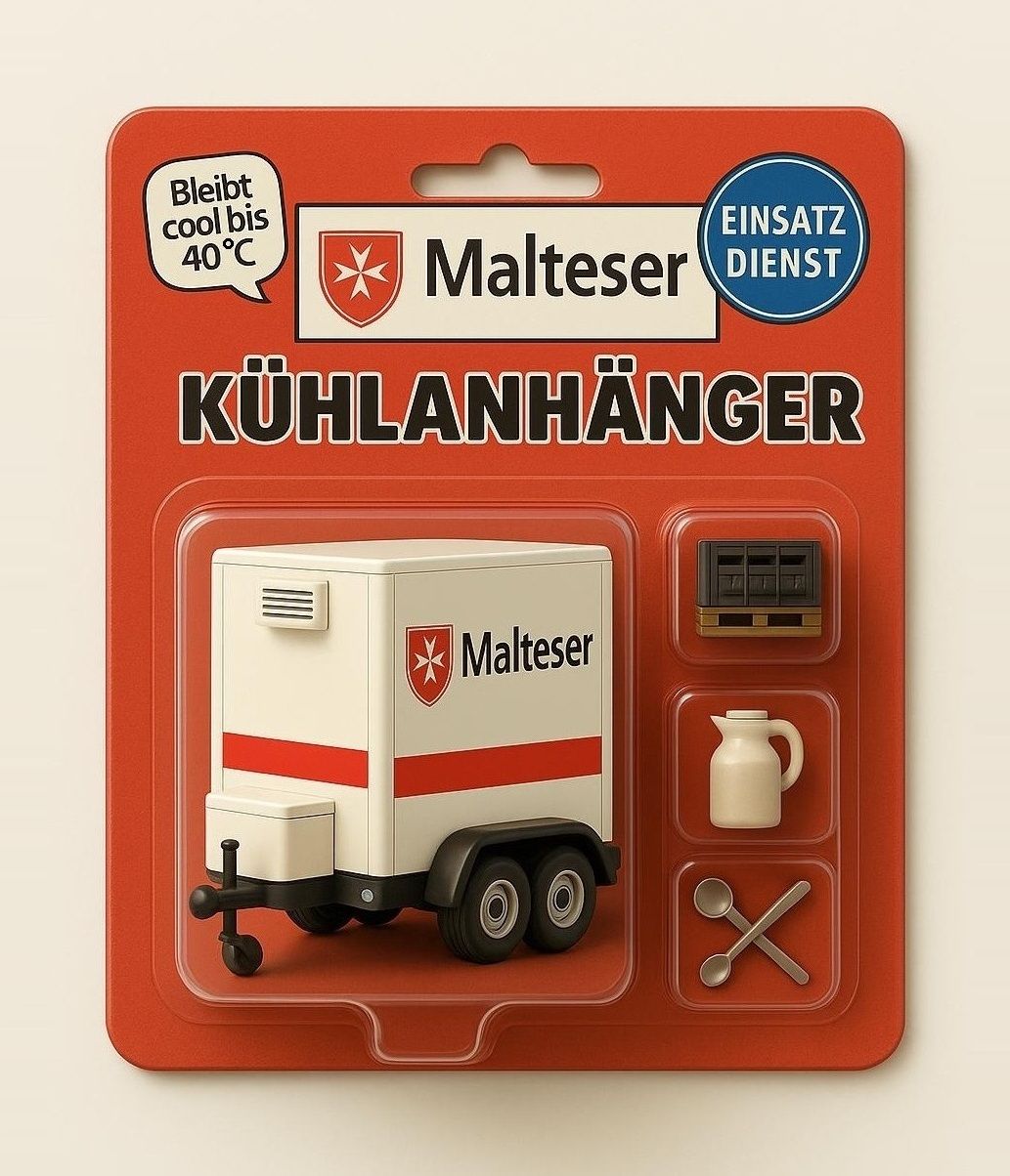 Kühlanhänger KI generiert
