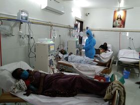 Die Malteser stellen 100.000 Euro zur Impfung von bedürftigen Menschen in Indien bereit. Foto: CHAI/Malteser International