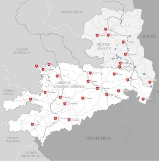 Malteser Standorte Dresden-Karte