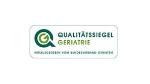 Qualitätssiegel Geriatrie des Bundesverbands Geriatrie.