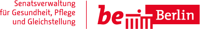 Logo der Senatsverwaltung für Gesundheit, Pflege und Gleichstellung Berlin – zuständig für gesundheitspolitische Maßnahmen, Pflegeangebote und Gleichstellungsfragen in der Hauptstadt.
