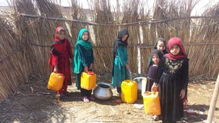 Emergency aid for Afghan returnees in Laghman