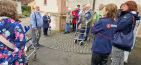 Impression vom Ausflug des KulTour-Begleitdienstes zum Florenberg. Foto: Malteser Fulda 