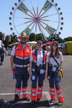 10 Tage Hessentag = 10 Tage Sonnenschein. Die Hitze sorgte für zahlreiche Einsätze.