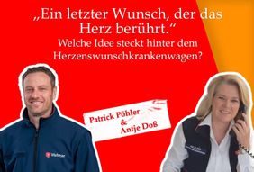 Podcast: Die Idee hinter dem Herzenswunsch-Krankenwagen