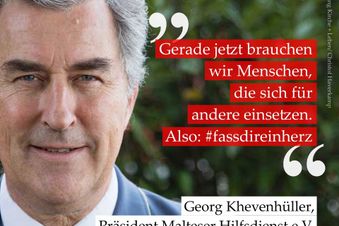 Präsident des Malteser Hilfsdiensts Georg Khevenhueller