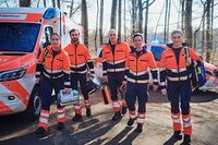 5 Rettungskräfte und 2 Rettungsfahrzeuge (Foto: Malteser)