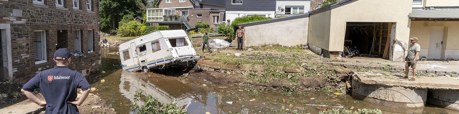 Malteser Hochwasser Einsatz