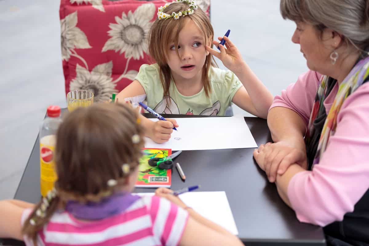 Auch die Geschwister werden vom Kinderhospizdienst mit betreut